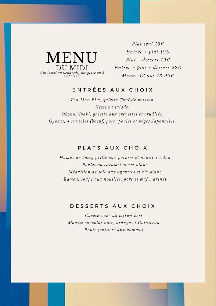 Aux goûts d'ailleurs - Menu Image 1